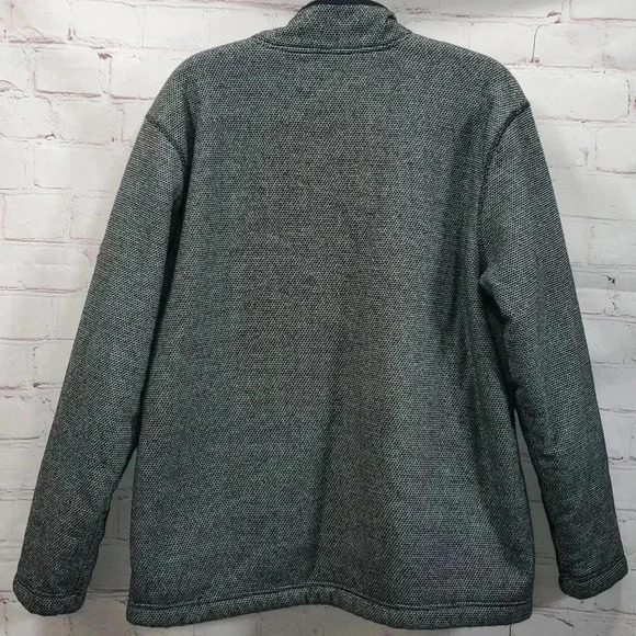 Orvis Men's Fleece Lined Quarter 1/4 Zip Pullover Sweater Gray Men' Size XLarge - Picture 9 of 12